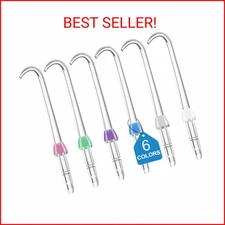 Professional Replacement Tips for Waterpik Water Flosser - 6 Implant Denture Tip