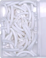 80 Pcs Eyelash Curler Refills, Eyelash Curler Pads, Silicone Rubber Universal Ey