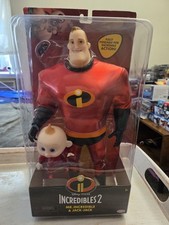 Mr. Incredible and Jack Jack Action Figures Doll Toys The Incredibles 2 Jakks