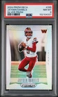 2024 Panini Prizm Deca #295 Jayden Daniels Silver Prizm PSA 8