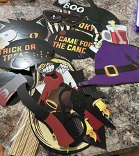 Halloween Photo Booth Props Set