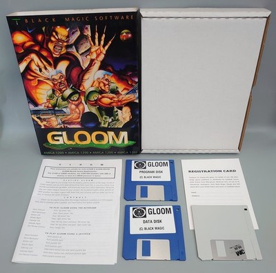 GLOOM - Commodore Amiga 1200 - von Black Magic ️GETESTET & FUNKTIONSFÄHIG ️
