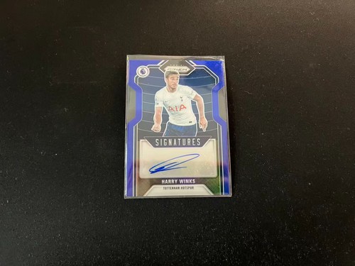 2021-22 Panini Prizm Premier League Soccer Auto Blue #S-HW Harry Winks