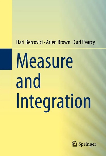 Hari Bercovici (U. A.) | Measure And Integration | Buch | Englisch (2016) | Xi-image