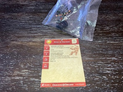 Anvil of Thunder D&D Miniature Aberrations mini Dungeons Dragon dwarf Pathfinder