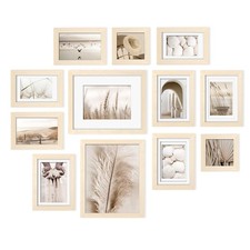 Picture Frame Set 12 Pack, Picture Frames Collage Wall Decor with Two 8x10, F...