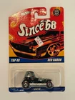 Hot Wheels Since '68 Top 40 #3/40 "Red Baron" *Black  Redline Tires  Clean Card
