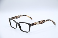 PRADA VPR 18T DHO-1O1 BROWN HAVANA AUTHENTIC FRAMES EYEGLASSES 53-16