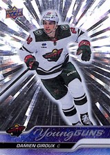 Damien Giroux 2023-24 Upper Deck Young Guns #452 Outburst Minnesota Wild