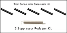 GeetarGizmos TREMOLO SPRING NOISE SUPPRESSOR Kit - Neoprene Rods - Whammy Guitar