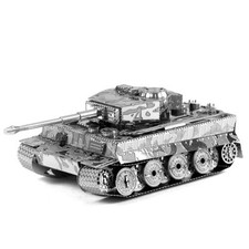 Fascinations Metal Earth German Tiger I Tank 3D Laser Cut Steel Puzzle Model Kit