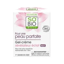 So Organic Etic Gel Cream Face Developer Shine Night a La Flower Of Lotus