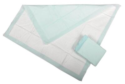 Deluxe Fluff And Polymer Underpads, 30'' X 36'', Bag of 10