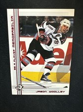 2000-01 In The Game Be A Player Memorabilia Red 109 Jason Wolley /200