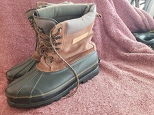 Tingley Thermo-lite Insulated Winter Waterproof Bottom Boots Size 11 Bla...