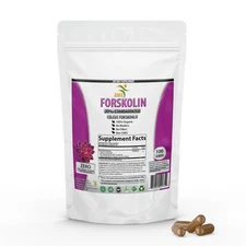 PREMIUM 100% Pure Forskolin For Weight Loss Maximum Strength Men & Women 100 Cap