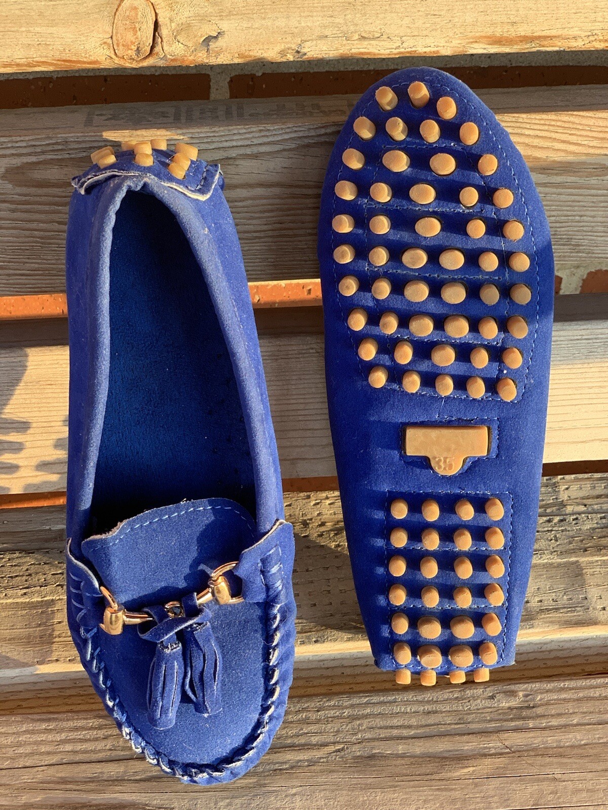 Women’s Royal Blue Driving Loafer size 5 eBay