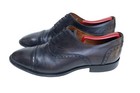 Paul Evans Dark Gray Leather Cap Toe Oxford Dress Shoe Men UK 8.5 US 9.5 — photo 4