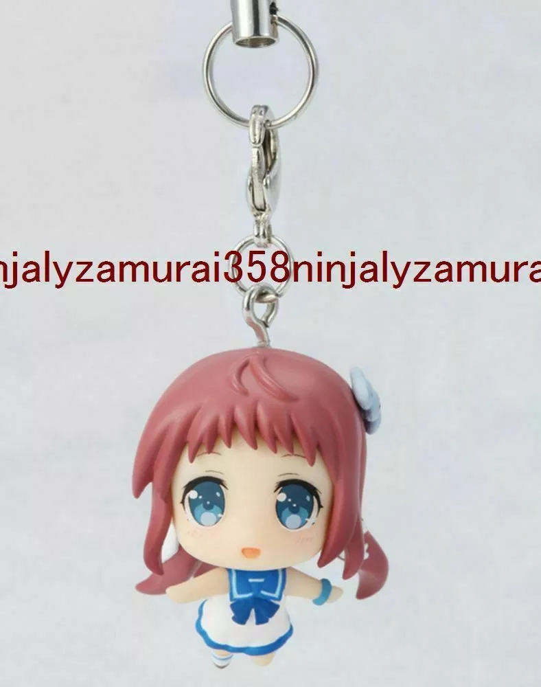 Nagi no Asukara Manaka Mukaido Strap figure Promo official anime Authentic