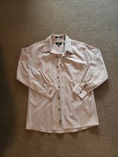 Calvin Klein Men's long sleeve Dress Shirt Light gray , size Large