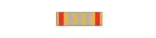 4" republic of vietnam armed forces honor ribbon bumper sticker decal usa made