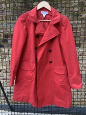 Paul And Joe Ladies Coat Red Size Eu40 Uk8