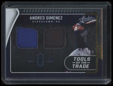 2022 Andres Gimenez Absolute #TTT2-AG Tools of the Trade 2-Swatch SP 118/149