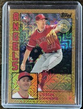 2019 Topps 1984 Silver Pack GRIFFIN CANNING GOLD Mojo Refractor Rookie #24/50