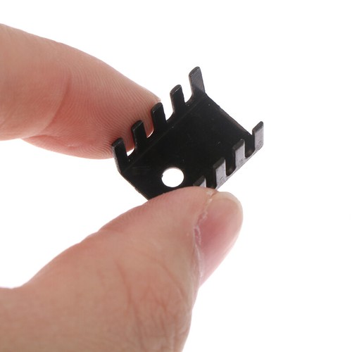 10pcs TO-220 Aluminum Profile 7805 Heatsink 781 Radiator Heat Sink 19*15*10MM - Bild 2 von 12