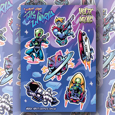 Laminated decal/sticker--UV Water resistant for in/outdoor use