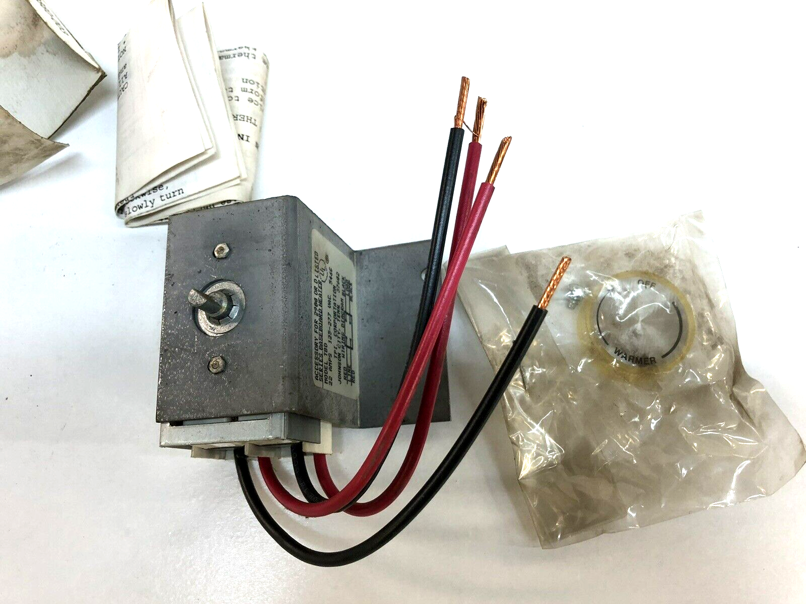Two 24u0026#034; Baseboard Heaters 220 Volt and One Thermostat NEW NOS | eBay