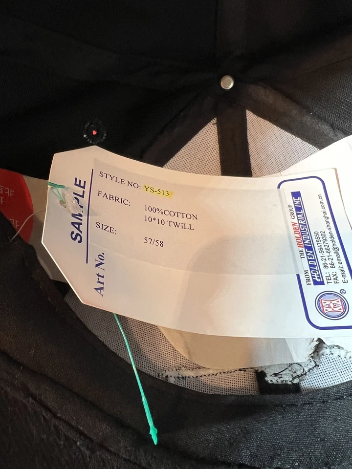 Holden group 40MM Solutions Sombrero Negro Sarga Gorra de Béisbol Talla Ajustable Foto 3 de 4