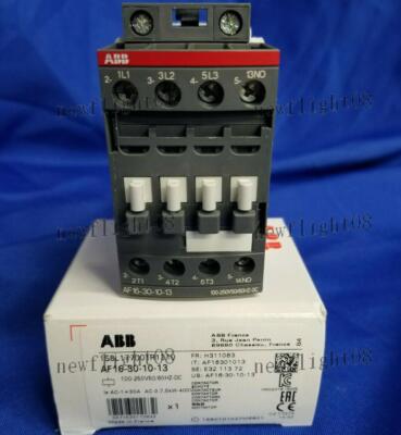 1PCS Brand New In Box ABB AF16-30-10-13 3p 16a 100-250v Contactor