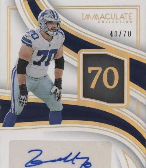2023 Panini Immaculate Collection Zack Martin #INS-ZMAR