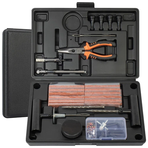 99PCS GADLANE Car Tyre Puncture Emergency Repair Tool Set Kit Flat Tire Mending