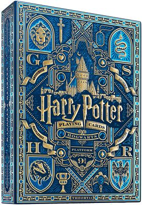 Harry Potter Premium Playing Cards Ravenclaw Custom Artwork Gold Foil Accents