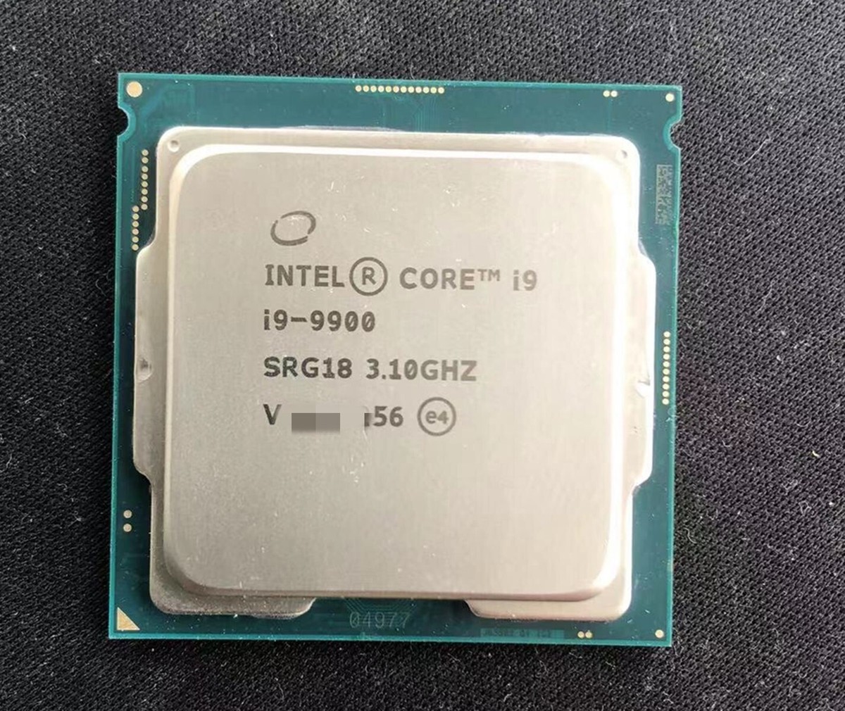 Intel Core i9 9900 3.1GHz 8-Core 16MB SRG18 PROCESSOR Intel Core i9 9900 3.1GHz 8-Core 16MB SRG18 PROCESSOR