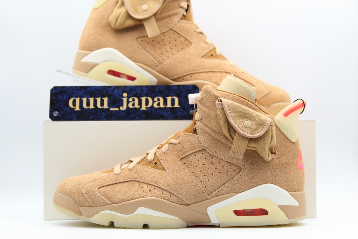 Size 11.5 - Jordan 6 Retro x Travis Scott Mid British Khaki for