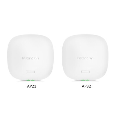 HPE Instant On (AP21/AP32) 2x2 WiFi 6 Access Point | Power source not included