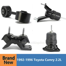 G011 Fits 92-96 Toyota Camry 2.2L Transmission Engine Motor Mount Kit Auto Trans