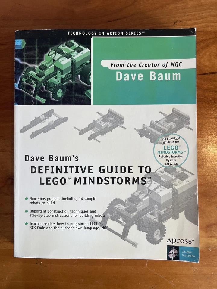 Dave Baum's Definitive Guide to Lego Mindstorms 2000 Mint Brand New Excellent - Image 2 of 4