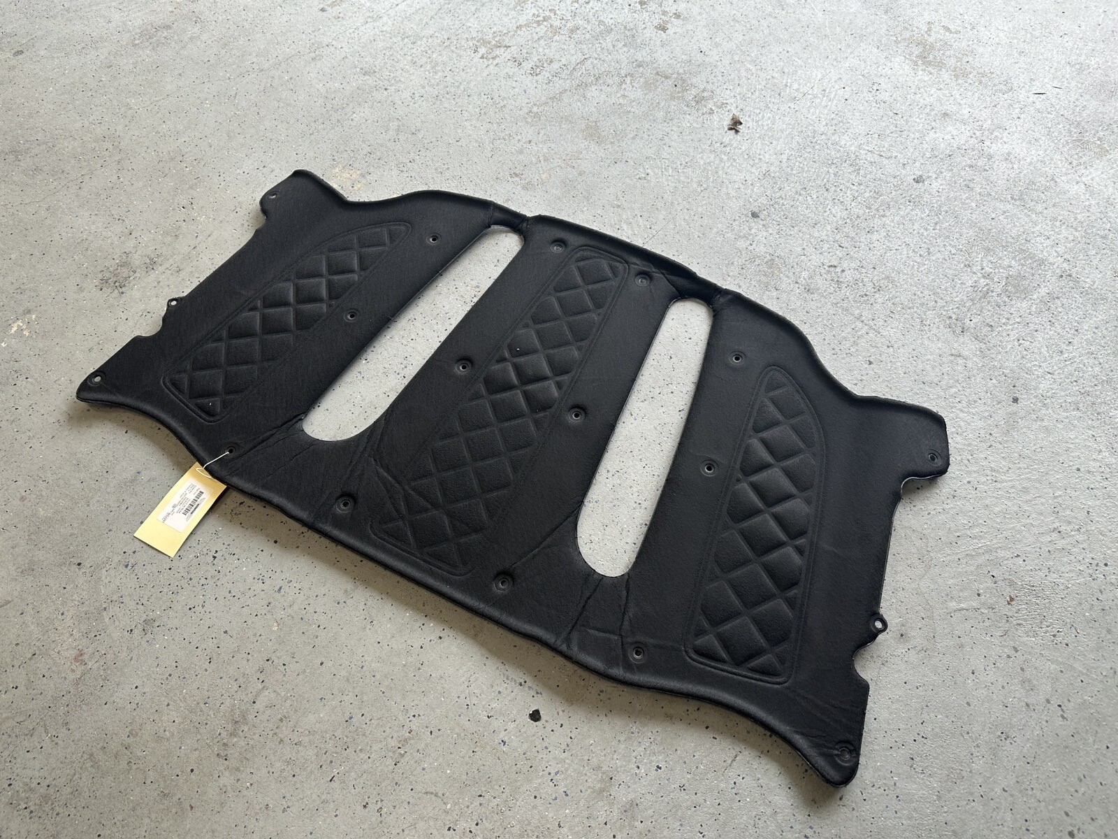 2017-23 ASTON MARTIN DB11 V12 ENGINE BONNET LINER SOUND ABSORBER HY53-16738-AA