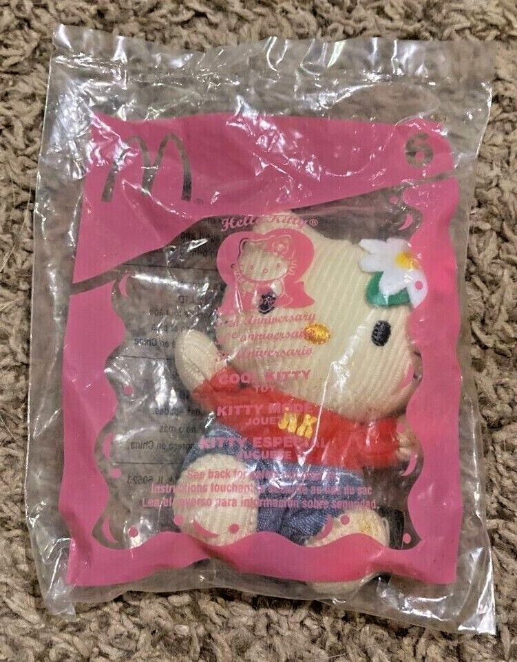 2004 HELLO KITTY 30TH ANNIVERSARY MCDONALDS HAPPY MEAL TOYS - U