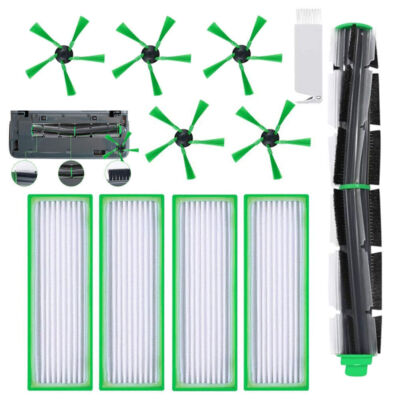 Replacement Fit Vorwerk Kobold VR200 300 Vacuum Cleaner Roller Brush Filter Kits