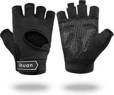 Guantillas Gym Guantes De Gimnasio Para Mujer Hombre Bicicleta Ejercicio Pad