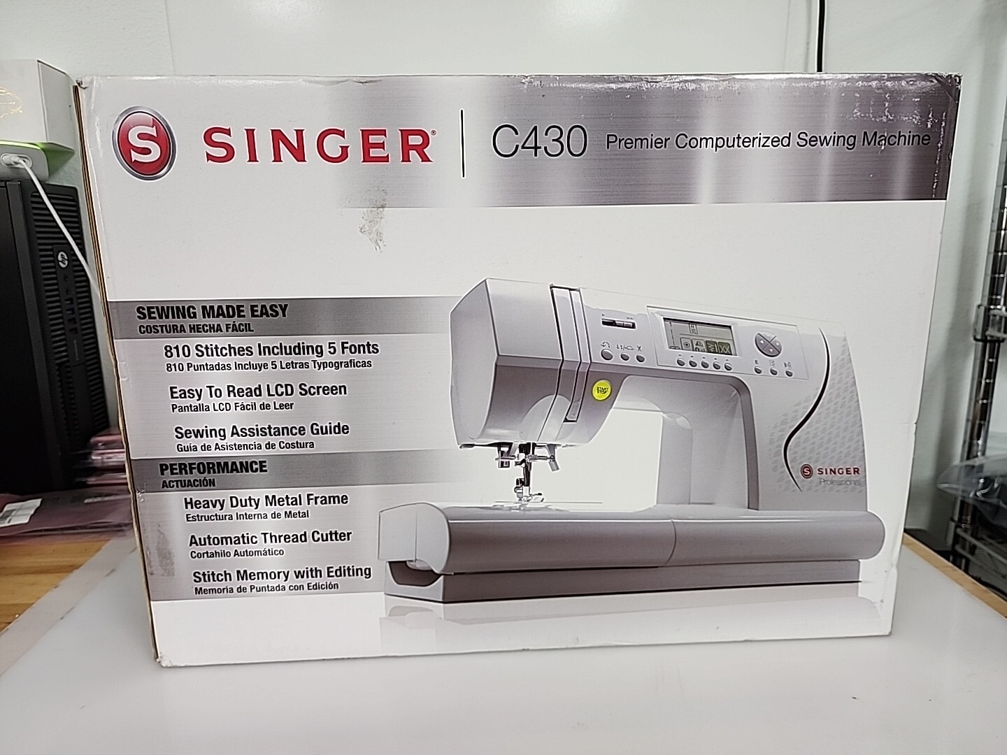 SINGER C430 Computerized Sewing Machine 37431886439 eBay