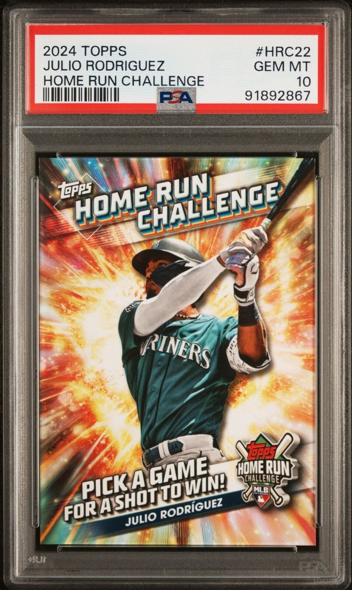 Julio Rodriguez - 2024 Topps Home Run Challenge PSA 10 | eBay