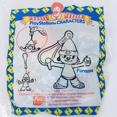 PARAPPA THE RAPPER McDonald's Happy Meal Figure Toy PlayStation