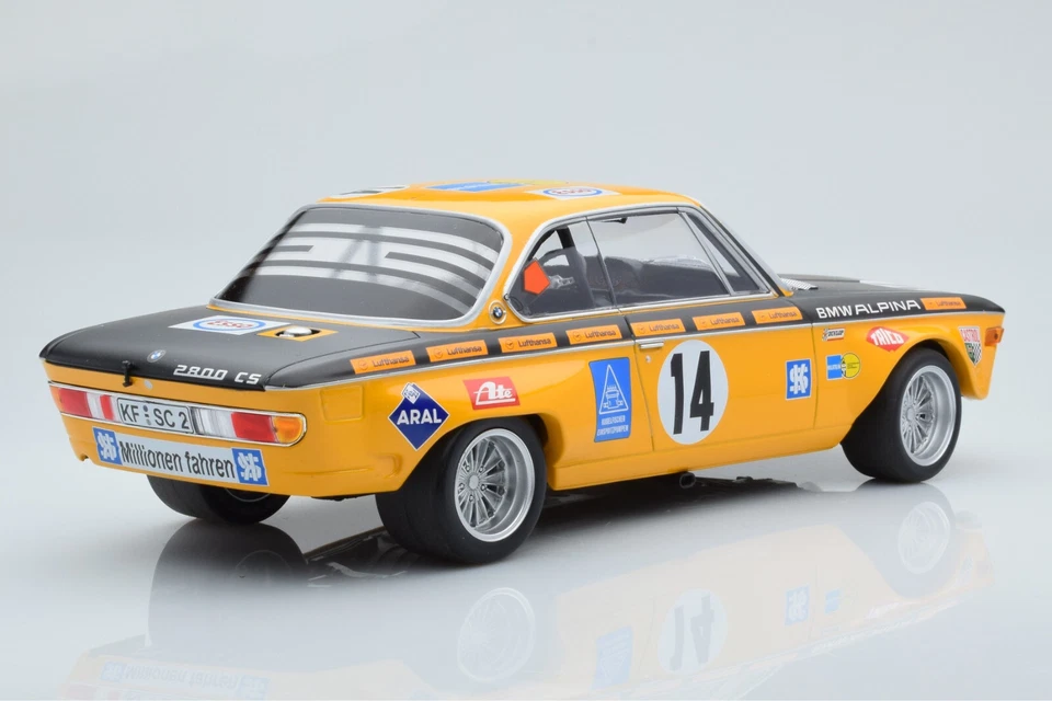 155702714 BMW 2800 CS BMW Alpina Huber/Kelleners Victorious 24H Spa-Francorchamp - Immagine 2 di 4