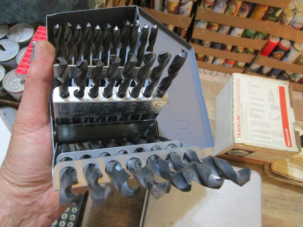 New A To Z Drill Bit Set National Twist Union Butterfield USA With